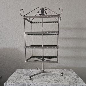 192 Pair 360 Rotating Earring Rack Organizer